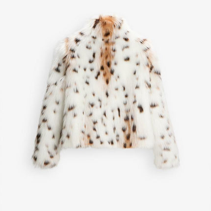 Mallory | Leopard Faux Fur Jacket