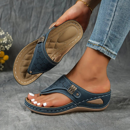 Élodie - Teensandalen met sleehak voor dames