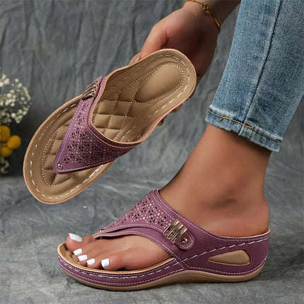 Élodie - Teensandalen met sleehak voor dames