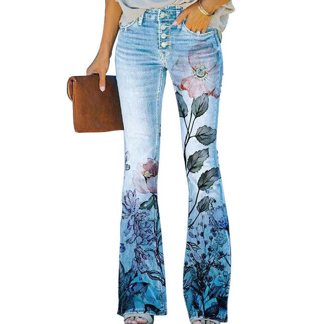 Tory | 4-button Flare Jeans