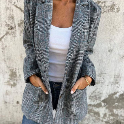 Darcy | Timeless Checked Blazer