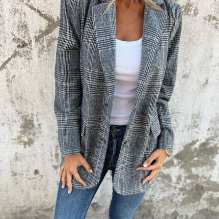 Darcy | Timeless Checked Blazer