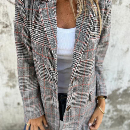 Darcy | Timeless Checked Blazer