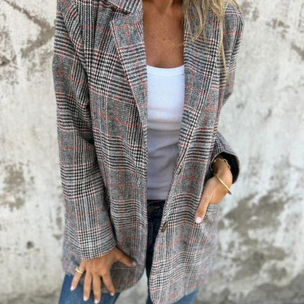 Darcy | Timeless Checked Blazer