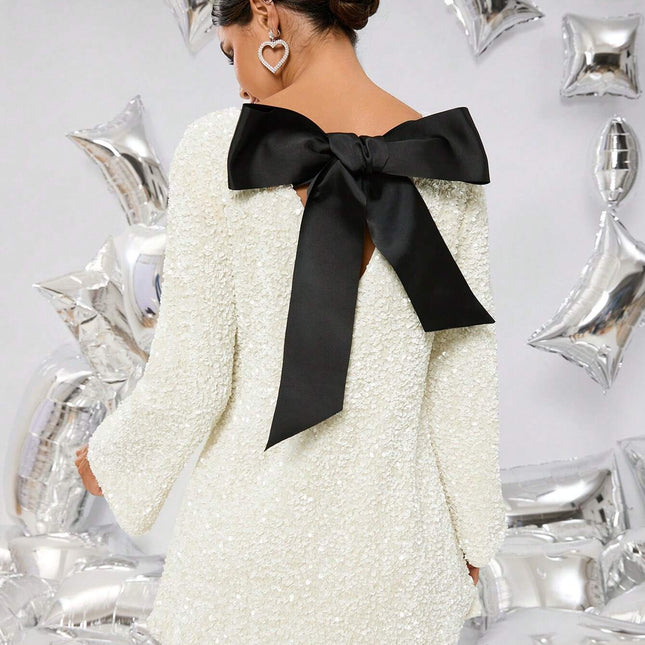 Isa | Glitter Dress