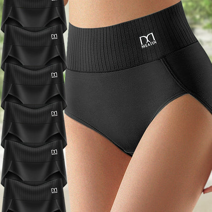 Comfora™ | 6-pack ademende en comfortabele slipjes met hoge taille en buikondersteuning