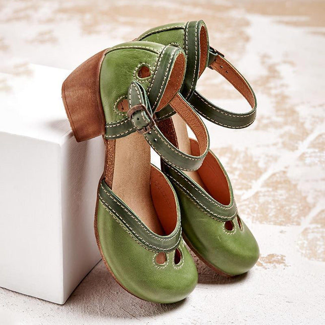 Laisy - Orthopedische sandalen met lage hak