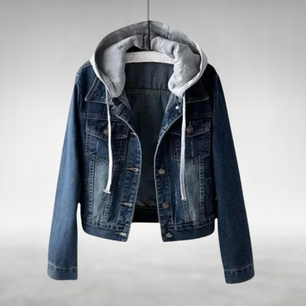 Zelle | Denim Hoodie