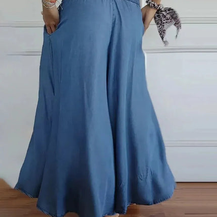 Seah | High Waist Wide Leg Pants