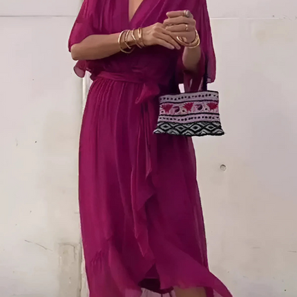 Ashlyn | Timeless Wrap Midi Dress