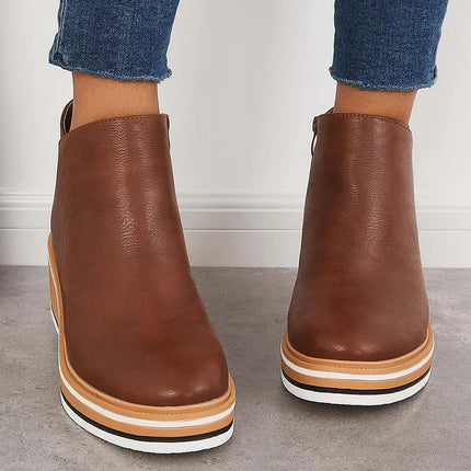 ARLENE | Chic Boots with Zip Closure