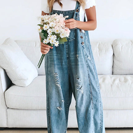 Dafne | Denim Overalls
