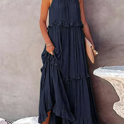 Betania | Ruffle Breeze Maxi Dress
