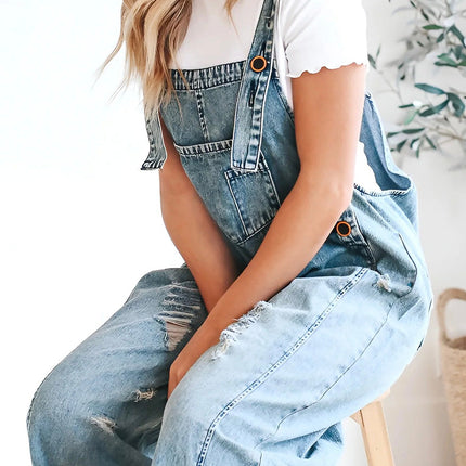 Dafne | Denim Overalls