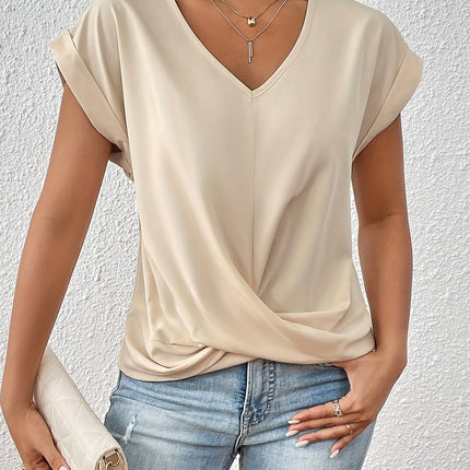 RAENA | Twist-Front Top