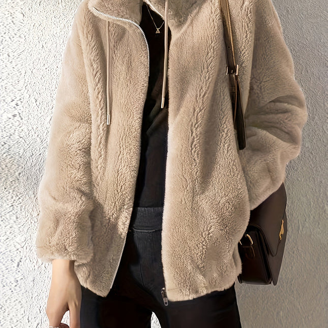 CALENNE | Soft Fleece Zip Jacket