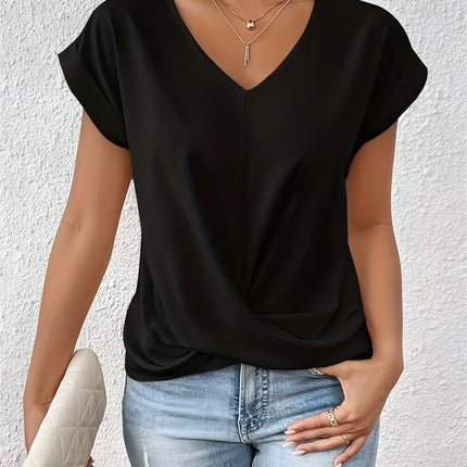 RAENA | Twist-Front Top