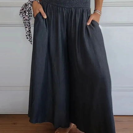 Seah | High Waist Wide Leg Pants