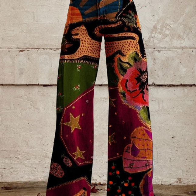 Tessa | Vintage Wide-Leg Boho Pants