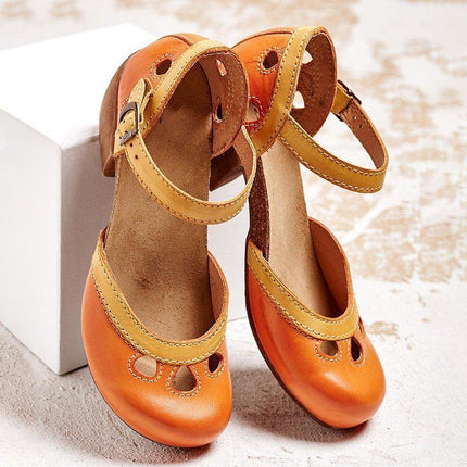 Laisy - Orthopedische sandalen met lage hak