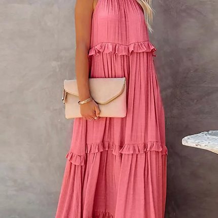 Betania | Ruffle Breeze Maxi Dress