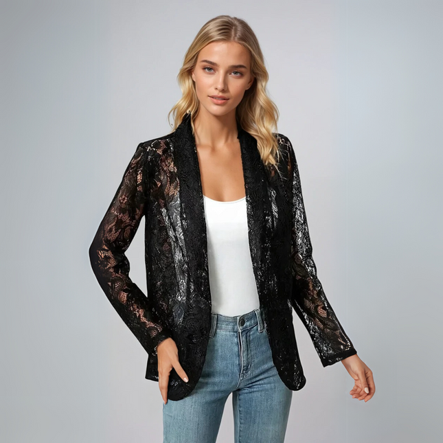 Aubree | Kanten blazer