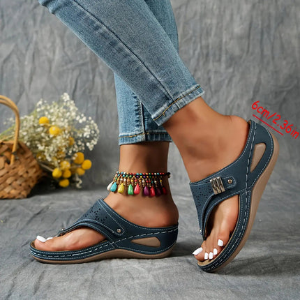 Élodie - Teensandalen met sleehak voor dames