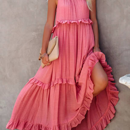Betania | Ruffle Breeze Maxi Dress