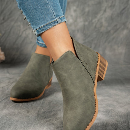 Natia | Elegant Zip-Closure Boots