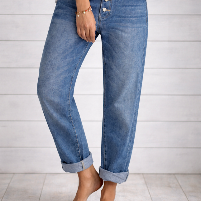 Tove™ - Stijlvolle jeans met hoge taille