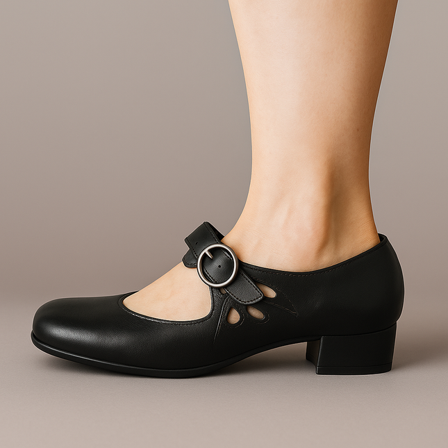 Denisa - Orthopedische leren sandalen