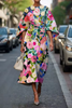 Moxlan | Elegant Floral Dress