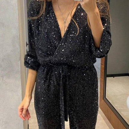 Harriett | Sequin Jumpsuit