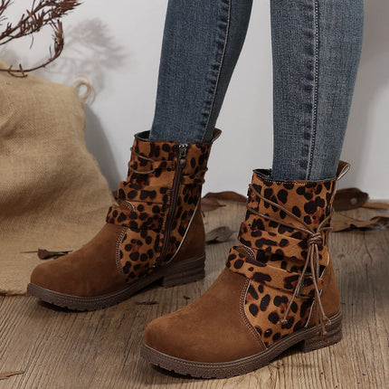 Claire | Zip-Up Sturdy Boots