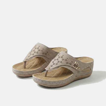 Élodie - Teensandalen met sleehak voor dames