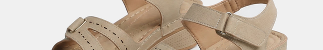 Sandy - Comfortabele orthopedische sandalen met sleehak