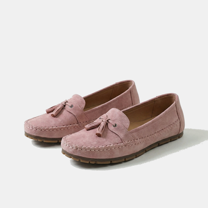 Nadine - Klassieke loafers met kwastdetail