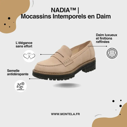 Nadia - Tijdloze loafers