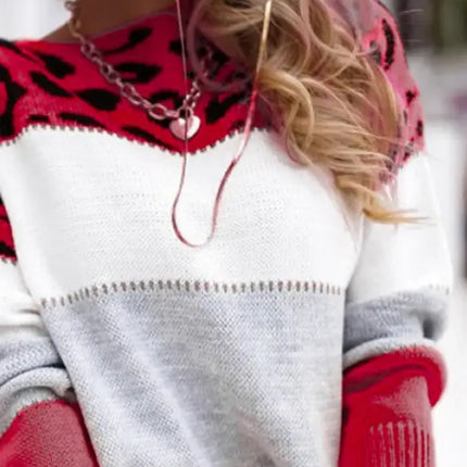 Lara | Leopard Knitted Sweater