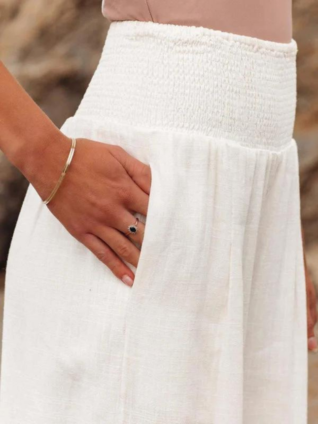 Zayrah | Strandbroek met wijde pijpen