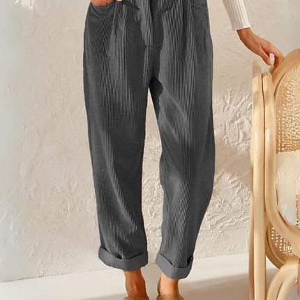Janna | Stylish Corduroy Trousers
