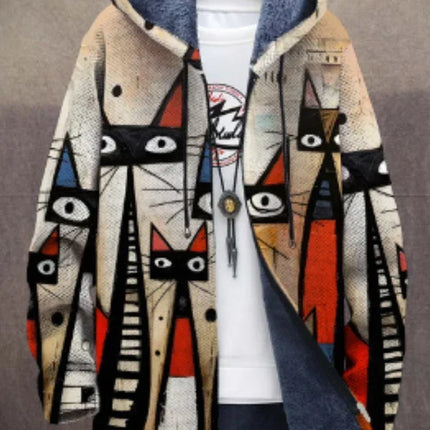 ARTESSA | Jasje met opvallende artistieke print