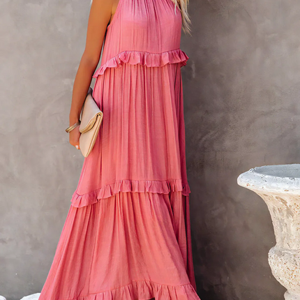 Betania | Ruffle Breeze Maxi Dress