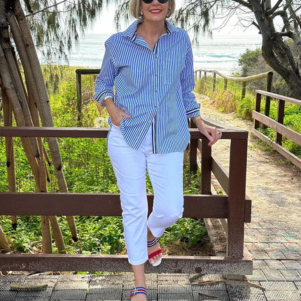 Ayva | Striped Shirt