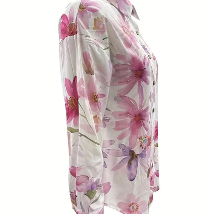 Marisse | Elegant Floral Blouse