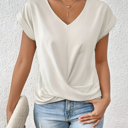 RAENA | Twist-Front Top