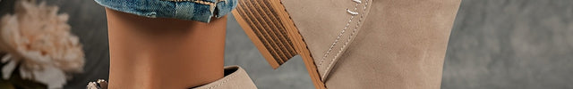 Natia | Elegant Zip-Closure Boots