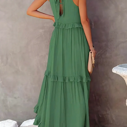 Betania | Ruffle Breeze Maxi Dress