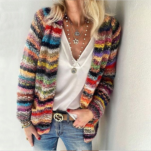 ISOLINA | MultiKleur Women’s Cardigan