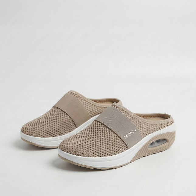 Compa - Orthopedische sandalen met sleehak
